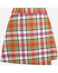 Vivienne Westwood - Cut Off Wool Skirt - Lyst