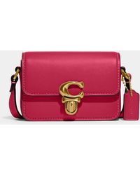 COACH Studio 12 Glove-tanned Leather Bag - Red