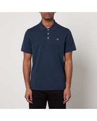 Moose Knuckles - Logo-Appliquéd Cotton-Piqué Polo Shirt - Lyst