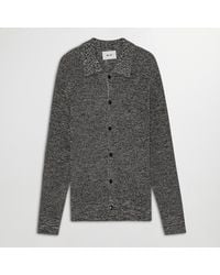 NN07 - Jacobo Cotton-Knit Polo Cardigan - Lyst