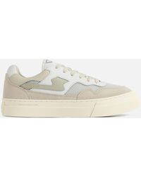Stepney Workers Club - Pearl S-Strike Leather Trainers - Lyst