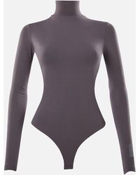 Marc Jacobs - Cutout Cotton-Blend Bodysuit - Lyst