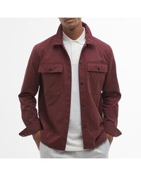 Barbour - Rocco Brushed Canvas Overshirt - Lyst