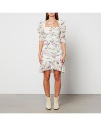 Isabel Marant - Galdino Floral Cotton Dress - Lyst