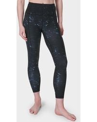 Sweaty Betty - Super Soft 7/8 Stretch-Jersey Yoga Leggings - Lyst