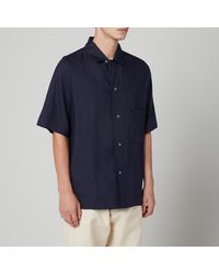 Maison Margiela Short Sleeve Shirt - Blue