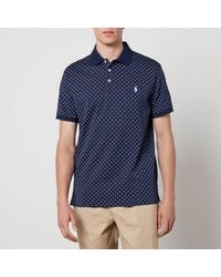 Polo Ralph Lauren - Stretch Cotton-Piqué Polo Shirt - Lyst