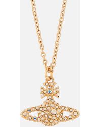 Vivienne Westwood Grace Bas Relief Pendant - Metallic