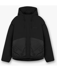 Represent - Layered Nylon-Blend Hooded Puffer Jacket - Lyst