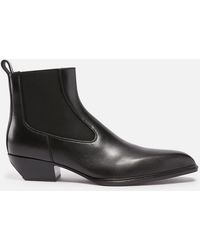 Alexander Wang - Slick 40 Leather Ankle Boots - Lyst