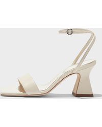 Aeyde - Fenna Leather Heeled Sandals - Lyst