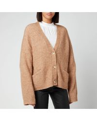 Holzweiler Drive Knitted Cardigan - Natural