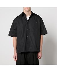 WOOYOUNGMI - Short Sleeved Cotton-Poplin Shirt - Lyst
