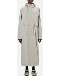 Rains - Bold Longest W3 Matte Shell Jacket - Lyst
