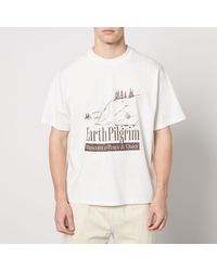 Museum of Peace & Quiet - Earth Pilgrim Cotton-Jersey T-Shirt - Lyst