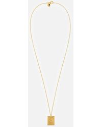 Tom Wood Rolo Chain Gold 925 Sterling Silver/9k Gold - Metallic