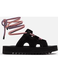 Suicoke - Ray-Ab Suede Sandals - Lyst