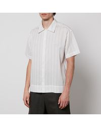mfpen - Holiday Striped Cotton Shirt - Lyst