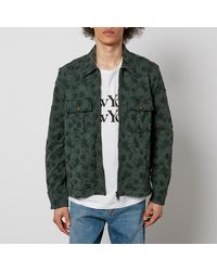 Corridor NYC - Floral Embroidered Denim Jacket - Lyst