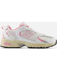 New Balance - 530 Faux Leather Trainers - Lyst