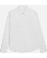 Ami Paris - Classic Cotton-Poplin Shirt - Lyst