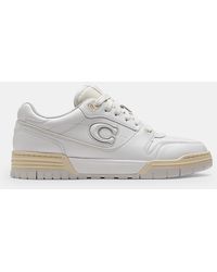 COACH - Soho Leather Basket Trainers - Lyst