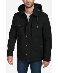Cole Haan - Men's Wool Twill Field Jacket - Lyst