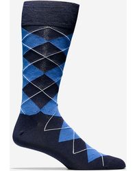 Cole Haan - Classic Argyle Crew Socks - Lyst