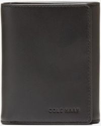 Cole Haan - Men's Leather Trifold Wallet - Lyst