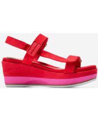 cole haan platform sandals