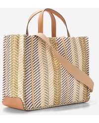 Cole Haan Classic Straw Tote Bag in Natural | Lyst