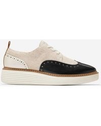 Cole Haan - Women's Øriginalgrand Platform Wingtip Oxfords - Lyst
