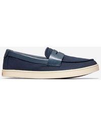 Cole Haan - Men's Canvas Pinch Weekender Penny Loafers - Lyst