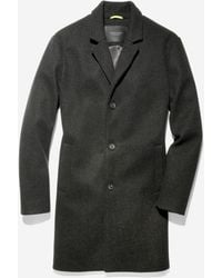 Cole Haan - Stretch Wool Top Coat - Lyst