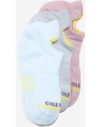Cole Haan - Women's 3 Pack Zerøgrand Baselayer Liner Socks - Lyst