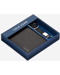 Cole Haan - Slimfold Wallet With Valet Key Ring - Lyst