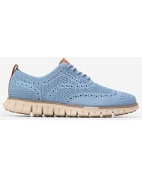 Cole Haan - Men's Zerøgrand Remastered Stitchlitetm Wingtip Oxfords - Lyst