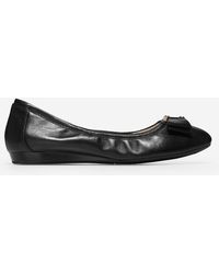 Cole Haan Women's Black Cortland Ballet Flats Shoes Ret $137.99 New 