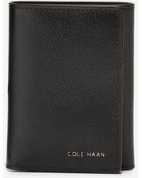 Cole Haan - Boxshine Trifold Wallet - Lyst