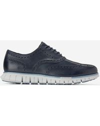 Cole Haan - Men's Zerøgrand Remastered Wingtip Oxfords - Lyst