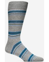 Cole Haan - Men's Stripe Dress Crew Socks - Lyst