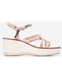 Cole Haan - Women's Grand Ambition Azzura Strappy Wedge Sandal - Lyst