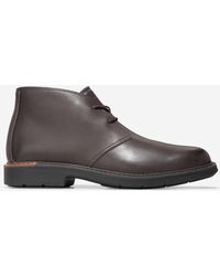 Cole Haan Go-to Lace Chukka Boot in Black for Men | Lyst
