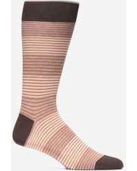 Cole Haan - Men's Multi Stripe Dress Crew Socks - Lyst