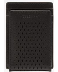 Cole Haan - Washington Perforated Card Case - Lyst