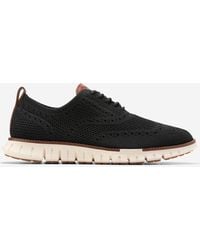 Cole Haan - Men's Zerøgrand Remastered Stitchlitetm Wingtip Oxfords - Lyst