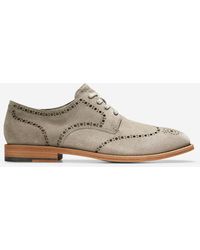 cole haan feathercraft grand wingtip oxford