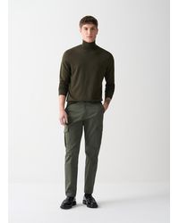 Colmar - Pull À Col Roulé Ultrafin En Laine Mérinos, Couleur Underwood, Taille - Lyst