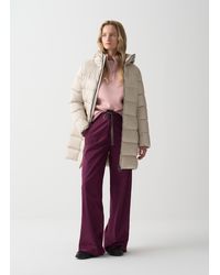 Colmar - Piumino Lungo Con Cappuccio, Colore Canapa, Taglia - Lyst