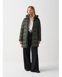 Colmar - Piumino Lungo Con Cappuccio, Colore Dark Underwood, Taglia - Lyst